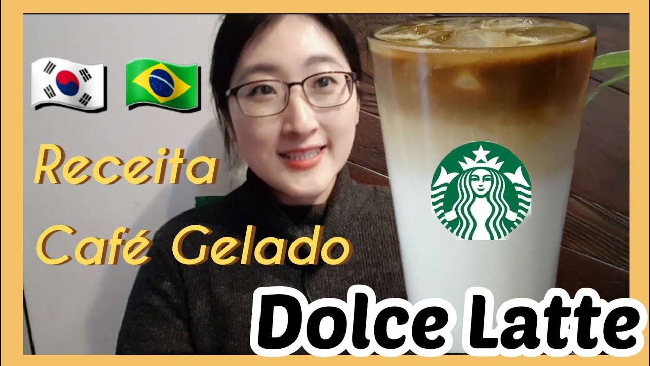 TENTE CAFE GELADO DOCE ☕ Dolce Latte com gelo ESTILO COREANO