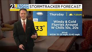 Wednesday Evening Storm Tracker Forecast 11/26/25
