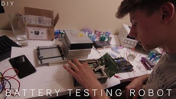DIY Battery Capacity Testing Robot | Part One (Arduino)