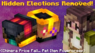 Hidden Elections Removed Chimera More Common Powercreeping Pet Items? Hypixel Skyblock News