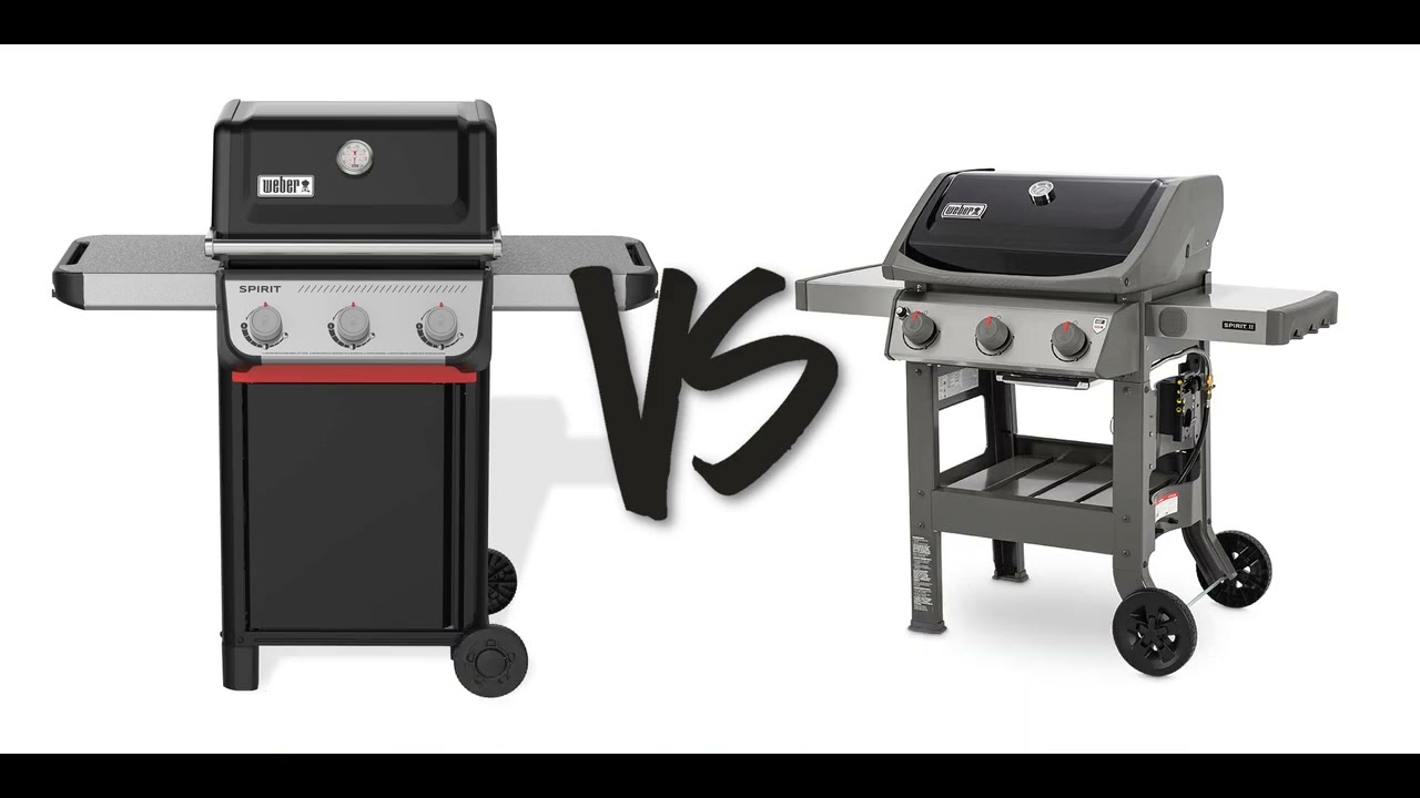 Weber SPIRIT E-310 VS Weber Spirit II E-310 Grill - YouTube