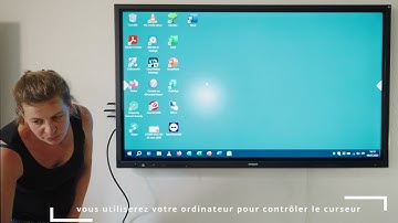 Tutoriel écran interactif connexion à un ordinateur