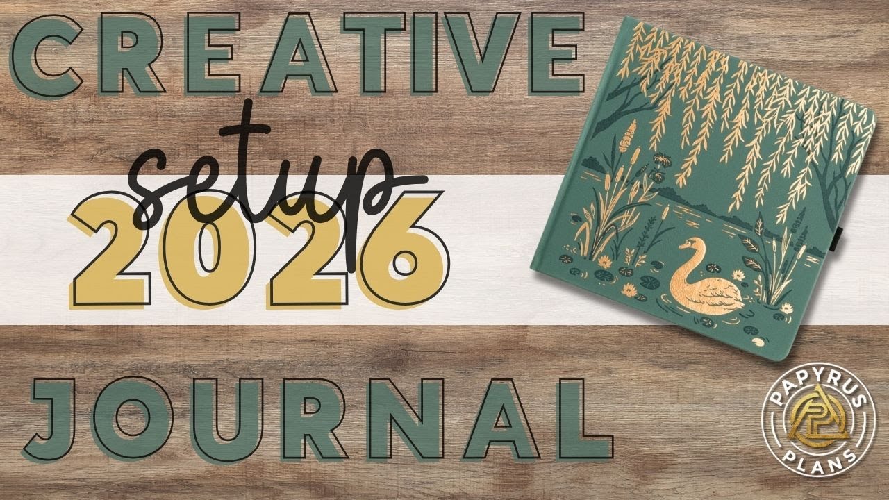My 2026 Creative Journal 📗Setup
