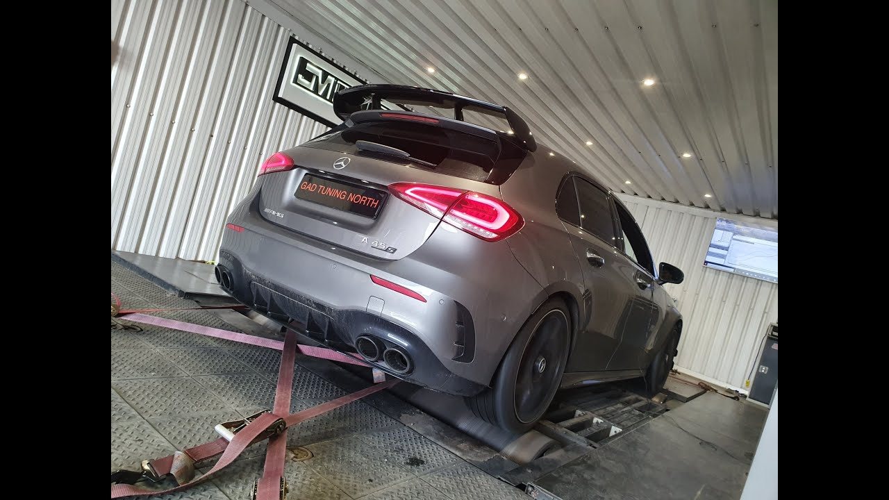 2021 A45s AMG stage 1 tune - YouTube