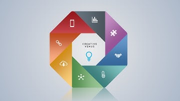 How to Create a Circle #Arrows Infographic, Workflow, Presentation Chart in Microsoft PowerPoint PPT