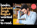 Books that Sushant Singh Rajput wanted us to read || Sushant Singh Rajput's Book Recommendations