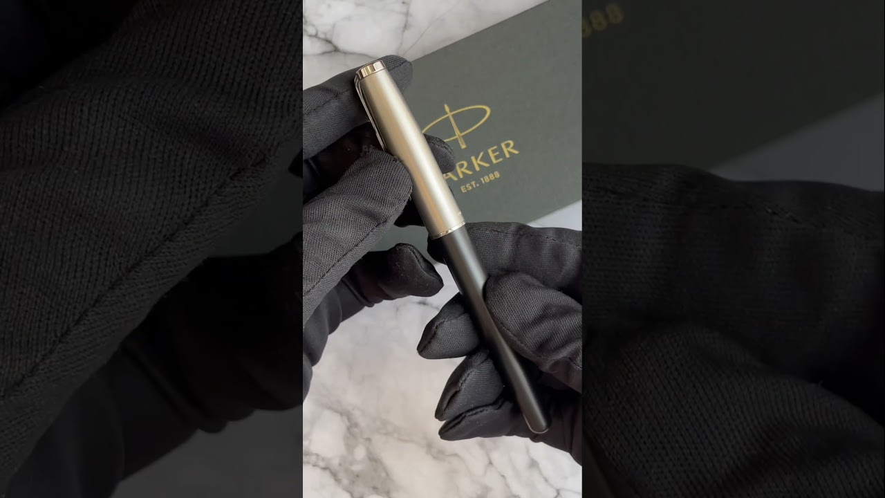 Unboxing: PARKER Sonnet Sand Black Chrome Trim Fountain Pen