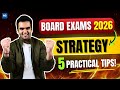 5 USEFUL TIPS - BOARD EXAMS STRATEGY TO CRACK 2026 MAHARASHTRA BOARD EXAM - RG LECTURES GUIDANCE