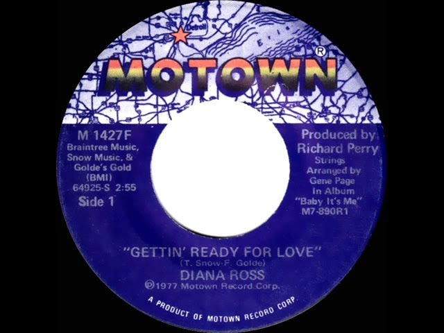 1977 HITS ARCHIVE: Getting' Ready For Love - Diana Ross (stereo 45