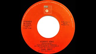 1974 Carl Orff - Street Song (Gassenhauer)