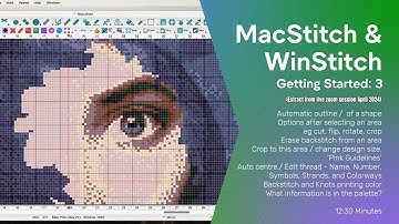 MacStitch and WinStitch: Getting Started, Part3