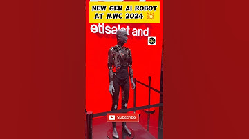 New Gen Ai Robot Showcased at MWC Barcelona 2024 😍💥#mwc2024 #mwc24 #robot #robotics #airobot