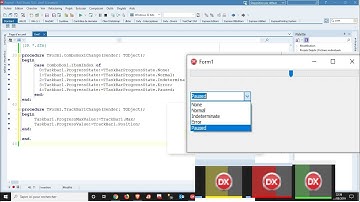 Delphi 029 TaskBar / Generate progression