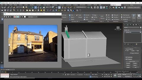 3DsMax Tutorials, Learn 3D Modeling an Exterior of London Street from Scratch in 3dsmax ( Part 1)