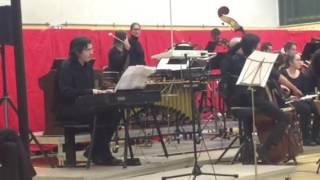 début avec l'orchestre de conservatoire de Colmar