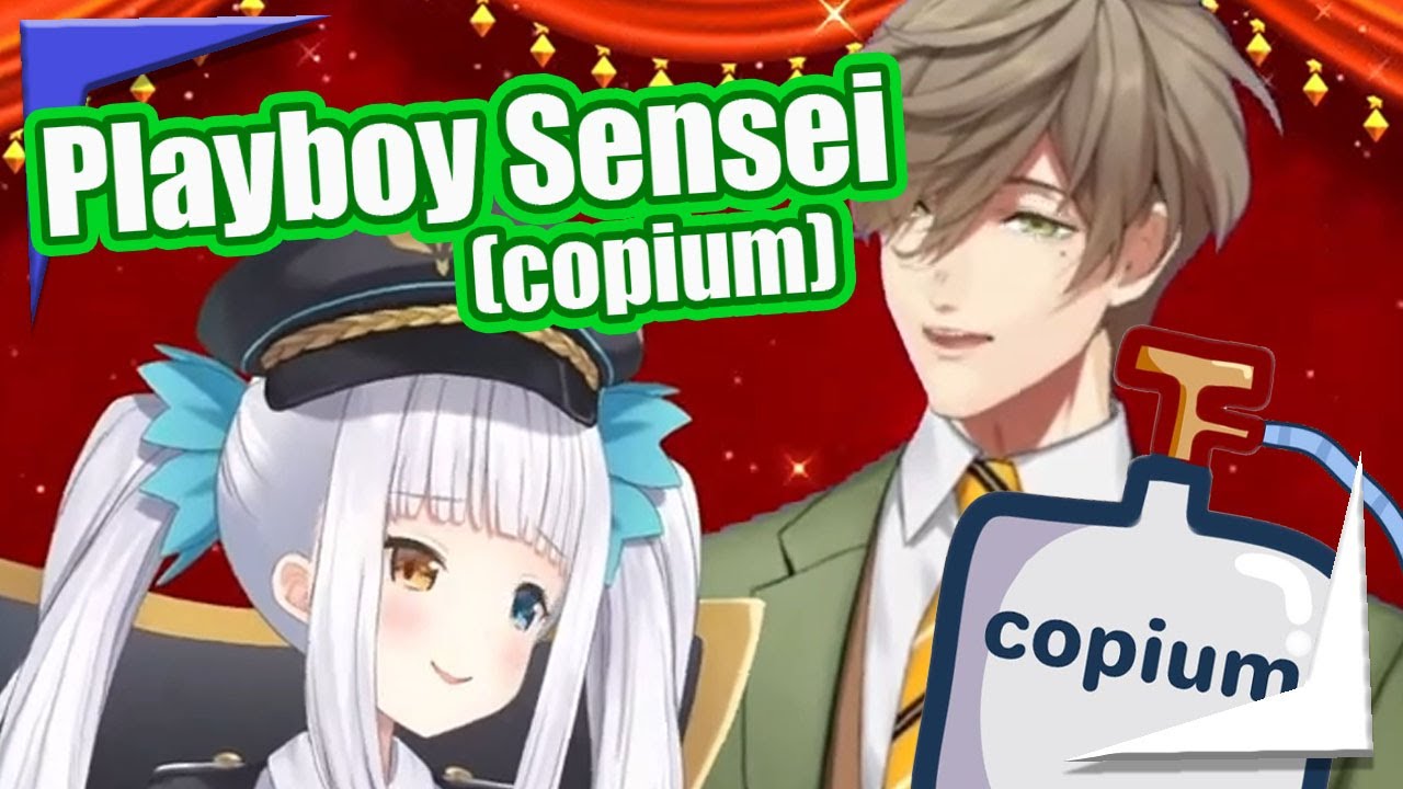 Oliver Sensei creates a new personality(copium) to deal with Kagura Mea【Nijisanji EngSub】