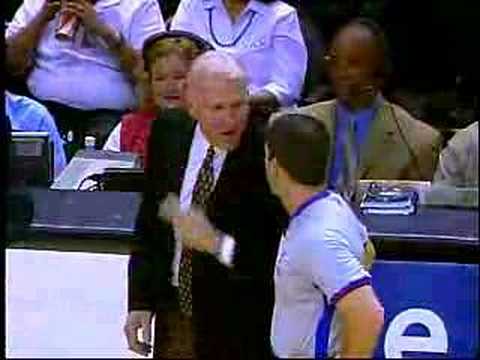 sean young Sean Elliott Puts Rabbit Ears On Coach Pop !