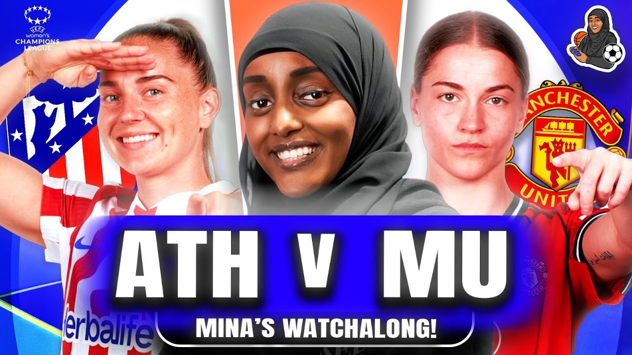 Manchester United Women (3-0) Atletico Madrid | UEFA WOMENS CHAMPIONS LEAGUE 25/26 LIVE WATCH ALONG