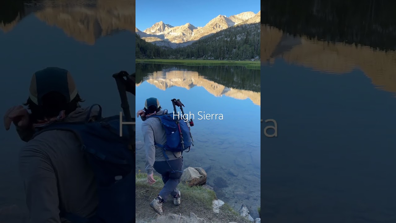 California High Sierra Alpine Lake – 10,442 ft / 3,183 m 