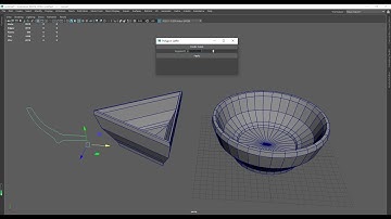 Demo MAYA MEL Polygon Revolve like Lathe in 3dsmax