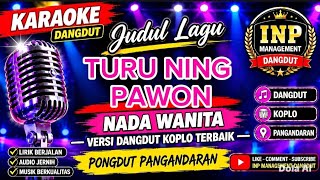 TURU NING PAWON – Tarling Nada Wanita | Izza Karaoke | Karaoke HD Tanpa Vokal & Lirik Jelas