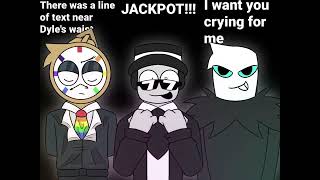 dyle theme x Jackpot x Cry for me . . . #dandysworld #forsaken  #dieofdeath #multifandom #animation 