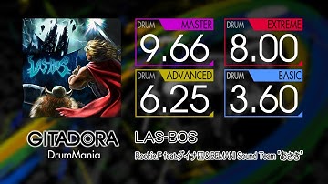 【GITADORA】 LAS-BOS (MASTER ~ BASIC) Drum