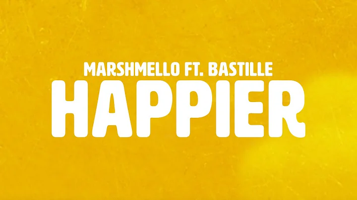 Marshmello ft. Bastille - Happier (Official Lyric Video) - DayDayNews