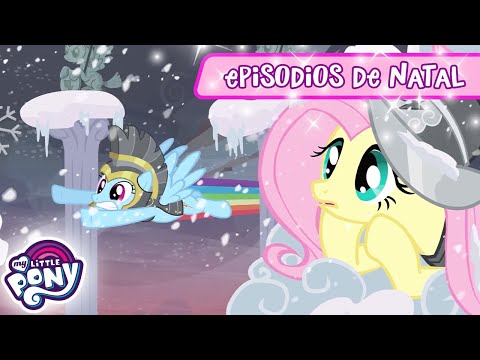 My Little Pony em português 🦄 Melhores episódios de Natal | 2 hora | Amizade é Mágica