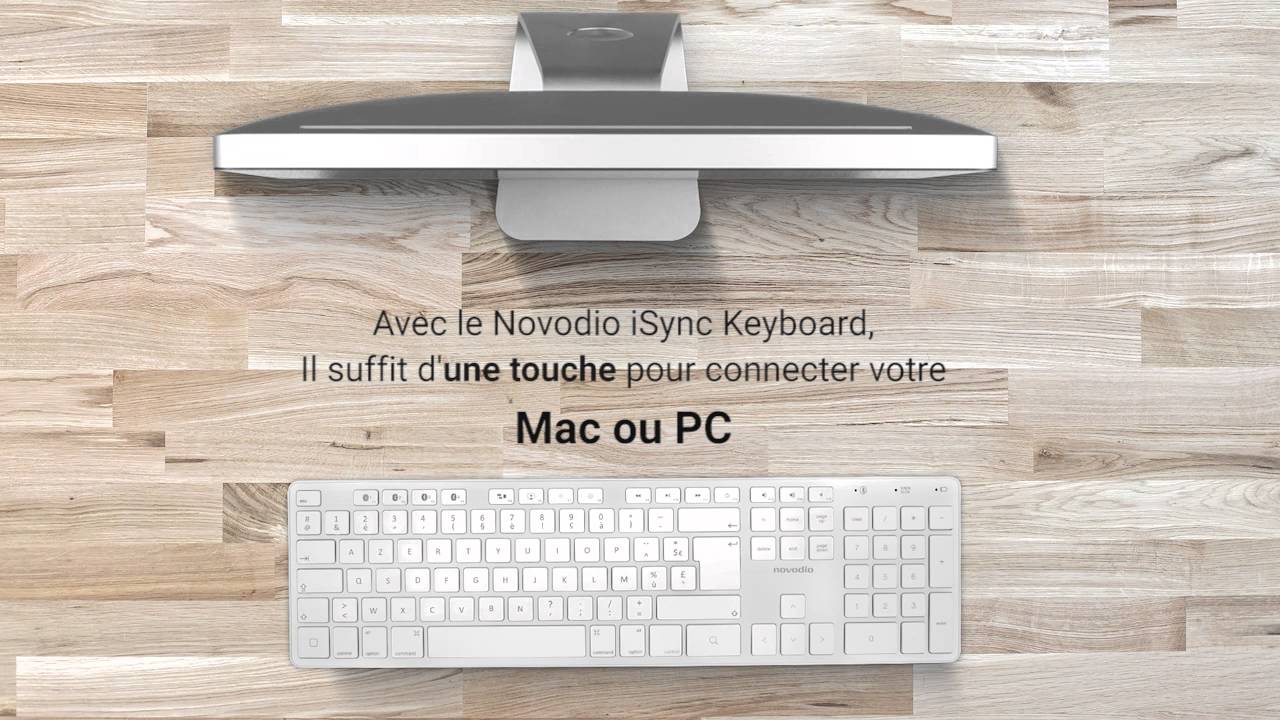 Novodio iSync Keyboard – Présentation d’un clavier Bluetooth