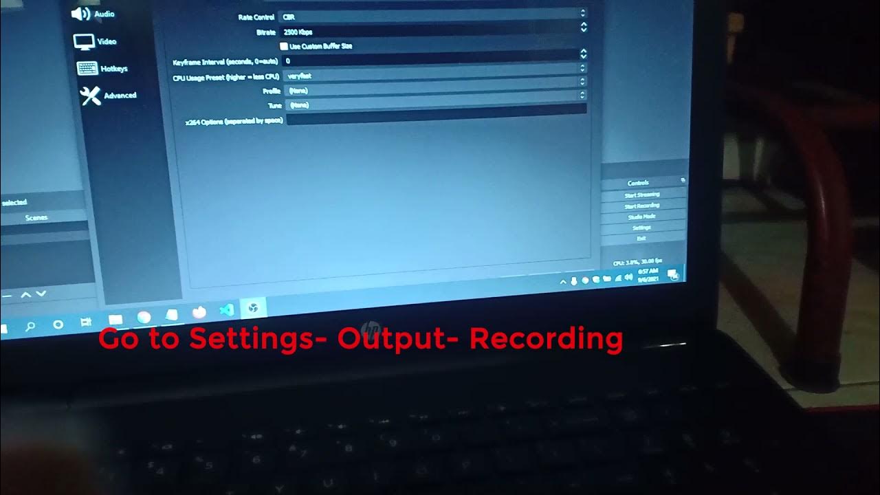How to pause recording in OBS Studio? OBS studio not showing pause