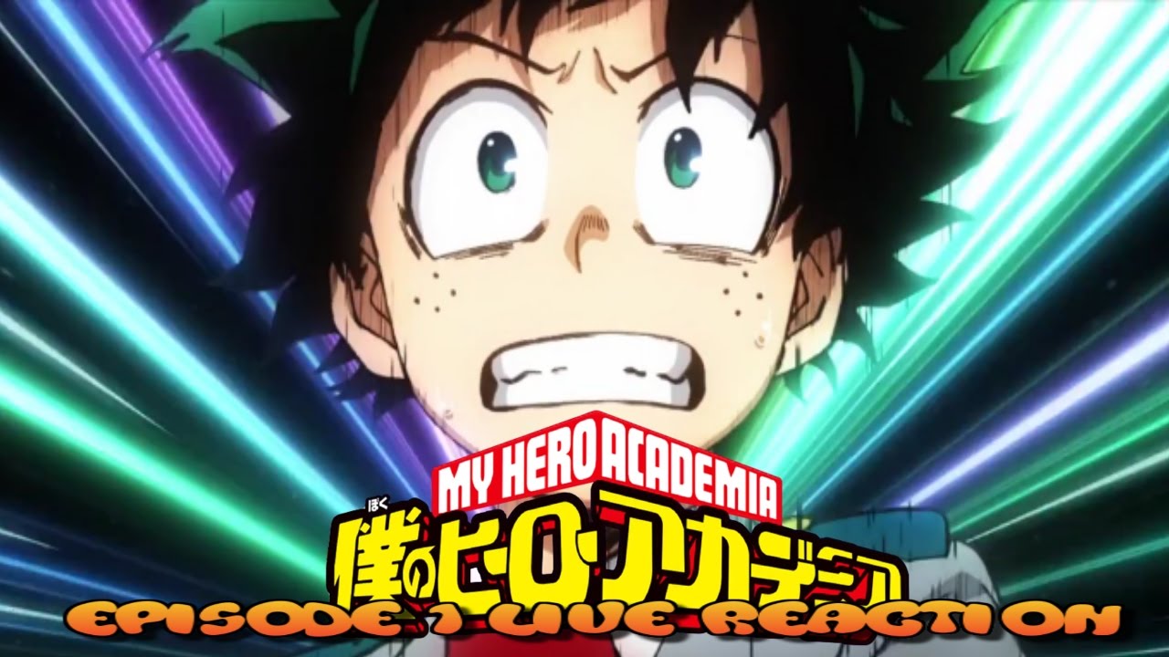 Boku no Hero Academia Season 2 Episode 1 Live Reaction! - YouTube - Boku No Hero Academia Temporada 2 Episodio 1