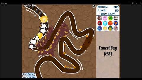 Dart Monkey Towers Only With No Lives Lost (Track 2, Hard, Bloons Tower Defense 3 Challenge)