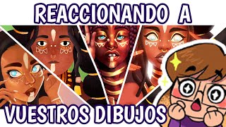 🔥 Reaccionando a VUESTROS DIBUJOS del RETO DEL MES! 🔥