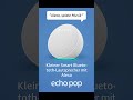 Echo Pop mit Alexa – Kompakter WLAN-Lautsprecher mit Sprachsteuerung