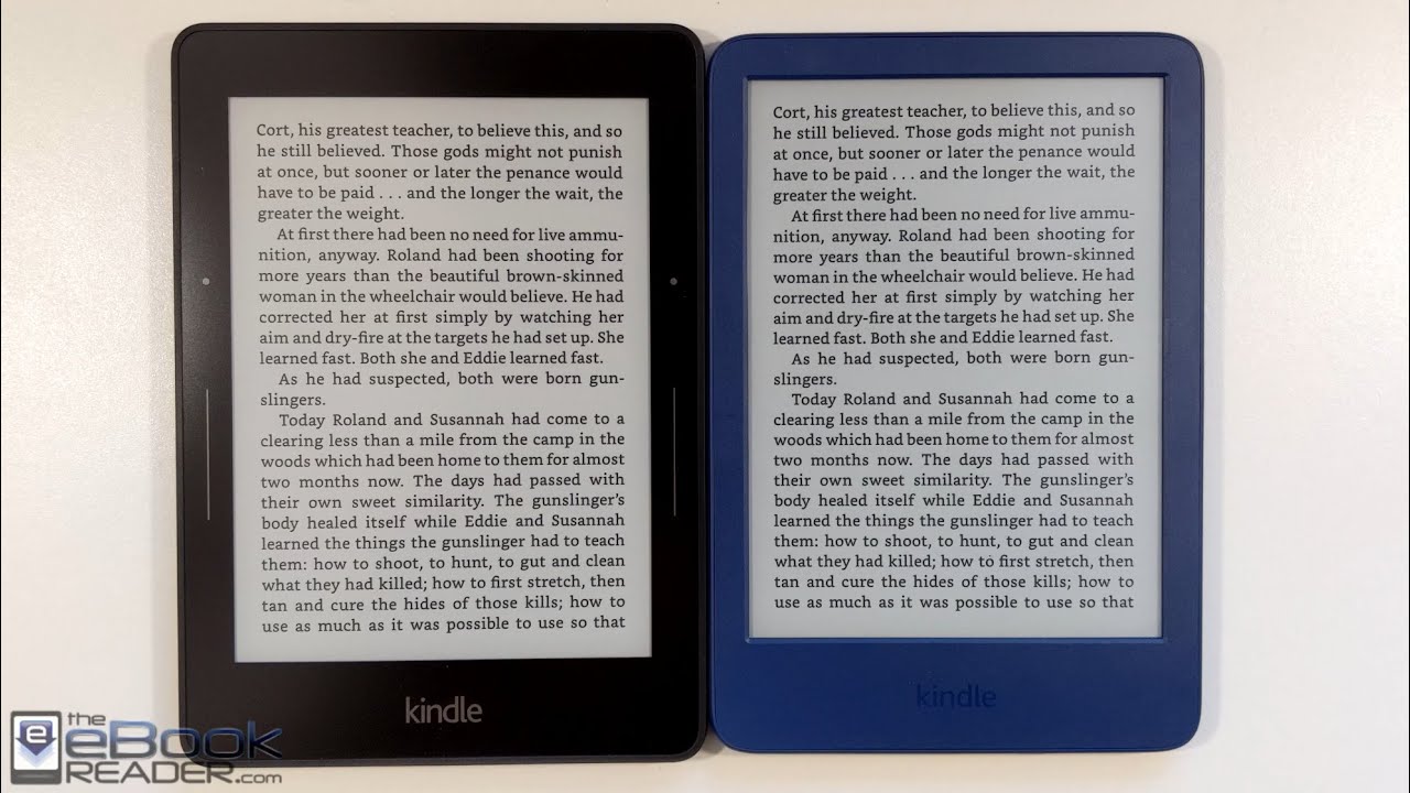 Kindle (2022) vs Kindle Paperwhite (2021): Find the right eReader  for you