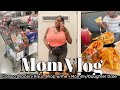 BUSY MOM VLOG | I'm Overwhelmed...Again, Costco Grocery Haul, Plus Size Shop W/Me, Baby's first Food