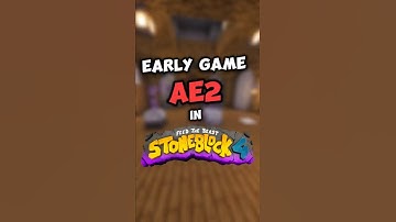 Stoneblock 4: The EASIEST Way To Start Applied Energistics 2 #minecraft #moddedminecraft #gaming