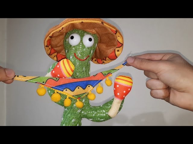 Juguete Cactus Bailarín Repite Lo Que Dices Juguete Peluche