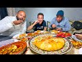 Moroccan food tour in essaouira  oysters  giant bastilla in morocco