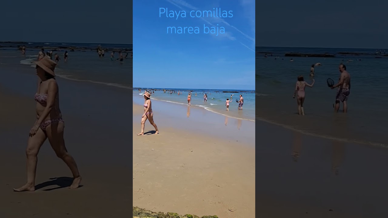 playa comillas Cantabria marea baja 2 agosto 2026