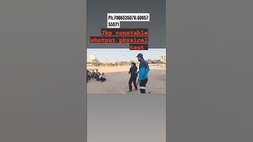 Jkp# constable# police #shotput physical #test liya# ja #raha# hai# j&k N0.1 #academy 🇮🇳🪖🪖