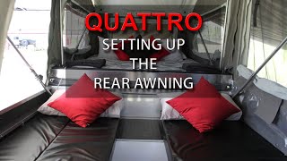 Rear Awning Set Up | Modcon QUATTRO