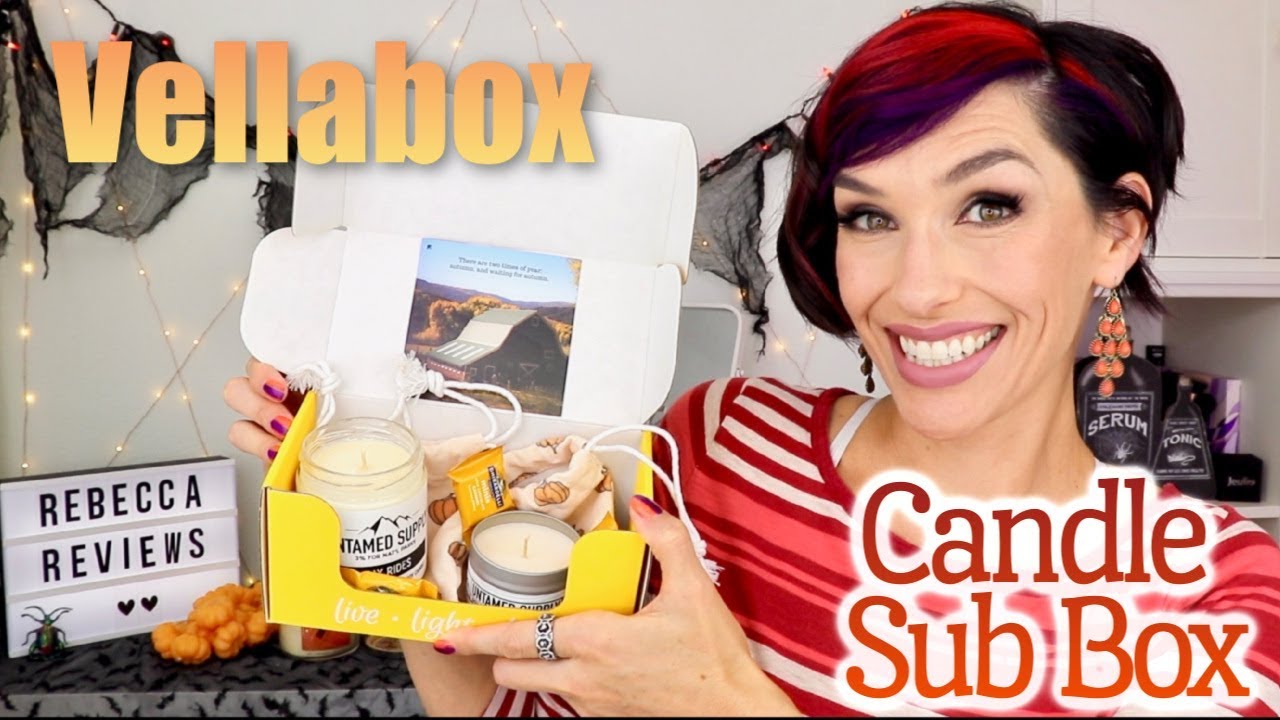 VELLABOX UNBOXING October 2019  | Candle Subscription Box