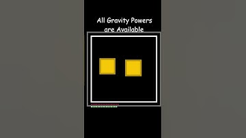 The gravity changes a lot #square #simulation #coding #battle #color #gravity #1v1