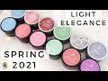 NEW Light Elegance Spring 2021 Colour & Glitter Gel Collection | Afternoon Picnic | Jojo Wickens