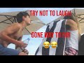 TRY NOT TO LAUGH WITH WATER *gone way to far*