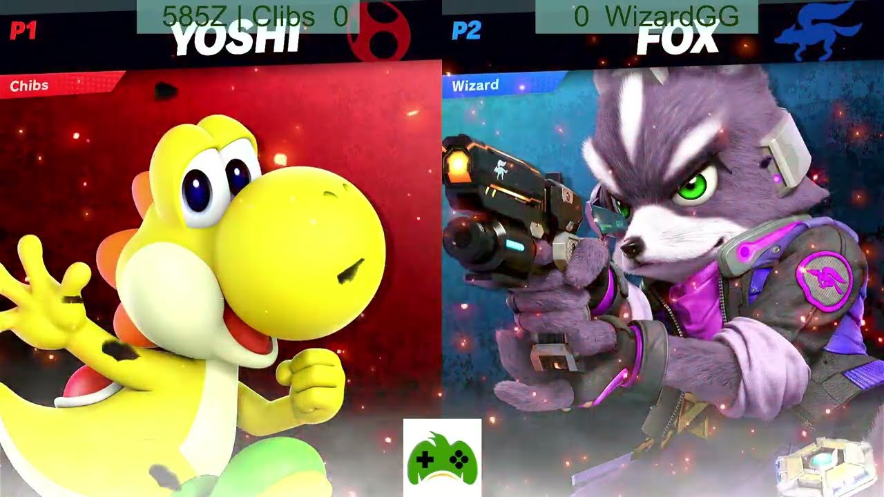 Smash Ultimate: 585Z | Clibs (Yoshi, Sonic) vs. WizardGG (Fox)