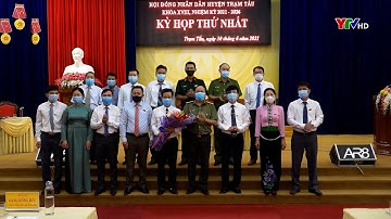 Đại tá Đặng Hồng Đức – GĐ Công an tỉnh Yên Bái dự kỳ họp thứ nhất, HĐND huyện Trạm Tấu khóa XVIII