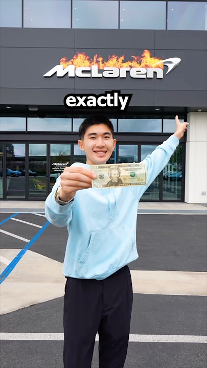Can You Spend Exactly $20 at McLaren? #shorts